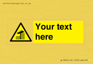 Custom warning grounding on weir